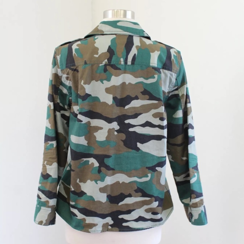 J Crew Camouflage Utility Shirt Jacket - Picture 6 of 6